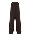Fabiana Filippi Relaxed Fit Wide Leg Trousers In Brown