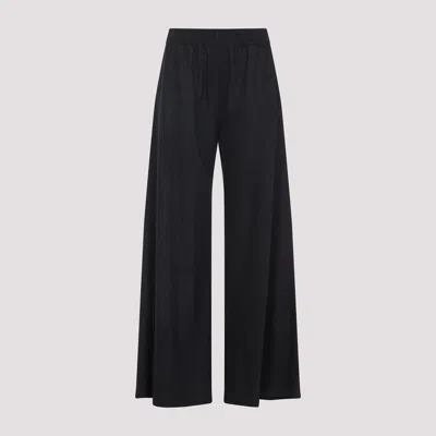 Fabiana Filippi Wide-leg Trousers With Tailored Fit In Black
