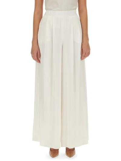 Fabiana Filippi Wide Leg Pants In White