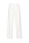 Fabiana Filippi Wide-leg Relaxed Pants With Elastic Waistband