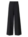Fabiana Filippi Spoleto Jersey Trousers In Black