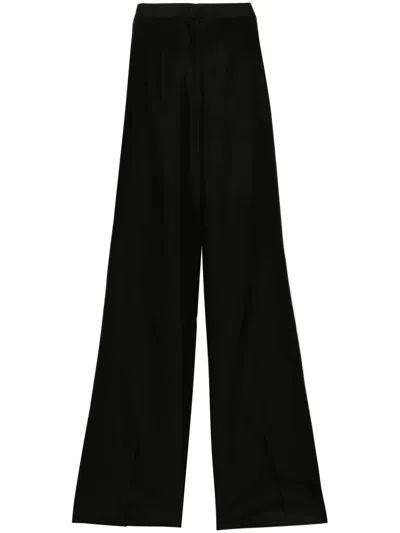Fabiana Filippi Wide-leg Trousers In Black