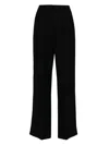 Fabiana Filippi Wide-leg Trousers In Black