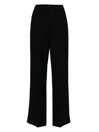 Fabiana Filippi Wide-leg Trousers In Black