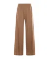 Fabiana Filippi Wide Leg Trousers In Brown