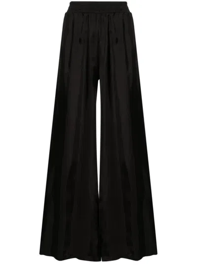 FABIANA FILIPPI WIDE-LEG TROUSERS WITH ELEGANT DRAPING