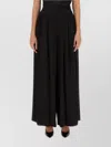 Fabiana Filippi Wide Leg Trousers With Pleated Front