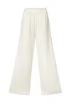 Fabiana Filippi Amelia Flannel Trousers In White