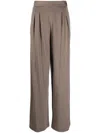 Fabiana Filippi Women's Wide Leg Wool Trousers