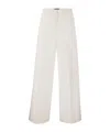 Fabiana Filippi Wide-legged Casual Pants In White