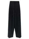 Fabiana Filippi Wide Range Of Trousers Pants Blue In Black