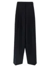 Fabiana Filippi Wide Range Of Trousers Pants Blue In Black