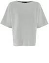 Fabiana Filippi Wide Sleeves Boat Neckline Sweater In Green