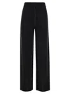 Fabiana Filippi Wide Trousers In Organic Cotton And Lurex