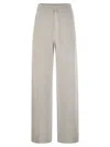 Fabiana Filippi Wide Trousers In Organic Cotton And Lurex