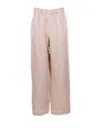 Fabiana Filippi Wide Trousers Sand In Neutral