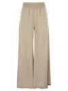 Fabiana Filippi Wide Viscose Jogging Trousers