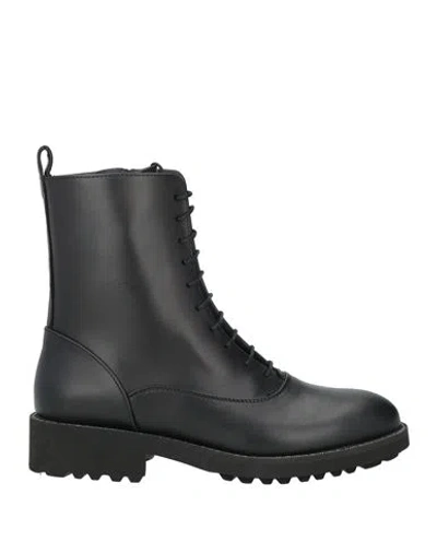Fabiana Filippi Woman Ankle Boots Black Size 8 Leather