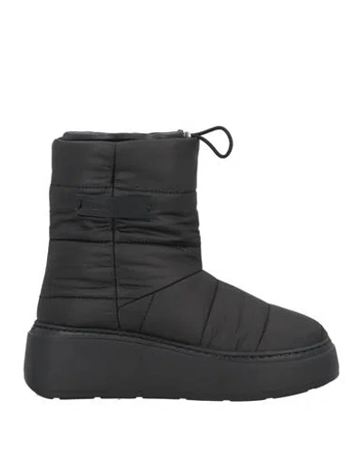 Fabiana Filippi Woman Ankle Boots Black Size 8 Polyester