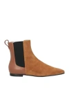 Fabiana Filippi Flat Ankle Boots  Woman In Brown