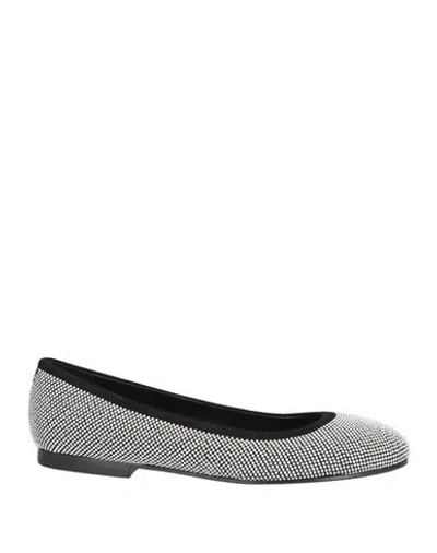 Fabiana Filippi Woman Ballet Flats Black Size 8 Leather