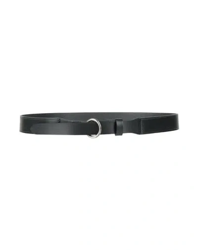 Fabiana Filippi Woman Belt Black Size L Leather