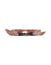 Fabiana Filippi Woman Belt Chocolate Brown Size 36 Textile Fibers, Leather In Brown