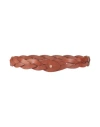 Fabiana Filippi Woman Belt Chocolate Brown Size 38 Leather In Brown