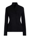Fabiana Filippi Woman Blazer Black Size 4 Virgin Wool In Black