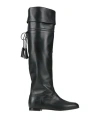 FABIANA FILIPPI FABIANA FILIPPI WOMAN BOOT BLACK SIZE 7 SOFT LEATHER