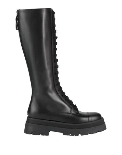 Fabiana Filippi Woman Boot Black Size 8 Leather