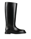 Fabiana Filippi Woman Boot Black Size 8 Leather In Black