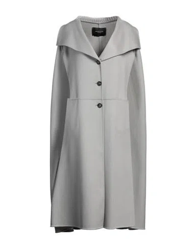 Fabiana Filippi Woman Cape Grey Size M Cashmere