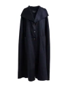 Fabiana Filippi Woman Cape Midnight Blue Size M Cashmere