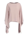 Fabiana Filippi Woman Cape Pink Size 8 Acetate, Silk In Pink