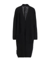 Fabiana Filippi Woman Cardigan Black Size 8 Merino Wool, Silk, Cashmere, Viscose, Polyamide In Black