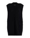 Fabiana Filippi Woman Cardigan Black Size 6 Cashmere, Wool, Ecobrass