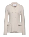 Fabiana Filippi Woman Cardigan Ivory Size 6 Virgin Wool