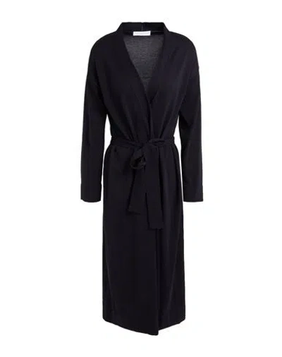 Fabiana Filippi Woman Cardigan Navy Size 10 Cotton In Blue