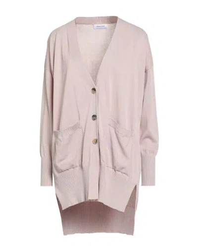 Fabiana Filippi Woman Cardigan Pink Size 10 Cotton