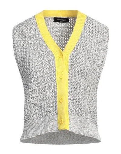 Fabiana Filippi Woman Cardigan White Size 6 Cotton