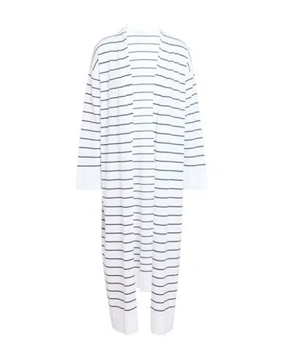Fabiana Filippi Woman Cardigan White Size 6 Cotton