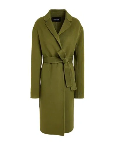 Fabiana Filippi Woman Coat Military Green Size 6 Virgin Wool, Cashmere
