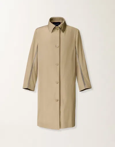 Fabiana Filippi - Woman Coats Khaki 36 In Neutral