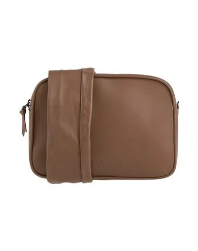Fabiana Filippi Woman Cross-body Bag Brown Size - Leather
