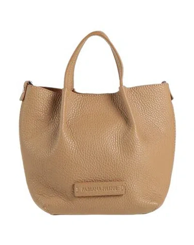 Fabiana Filippi Woman Handbag Camel Size - Leather