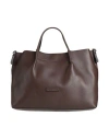 Fabiana Filippi Woman Handbag Chocolate Brown Size - Leather In Brown