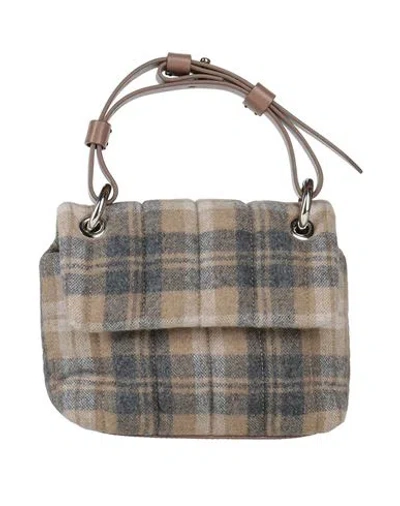 Fabiana Filippi Woman Handbag Dove Grey Size - Virgin Wool
