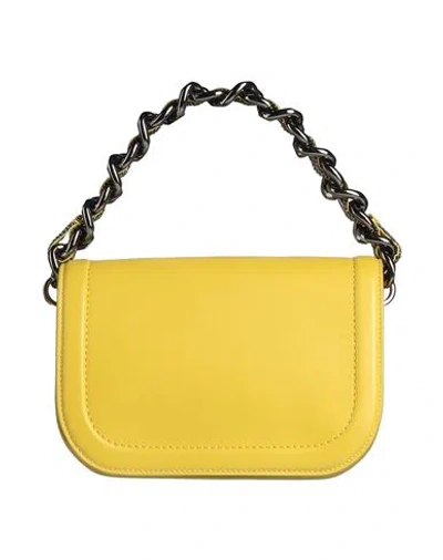 Fabiana Filippi Woman Handbag Yellow Size - Leather