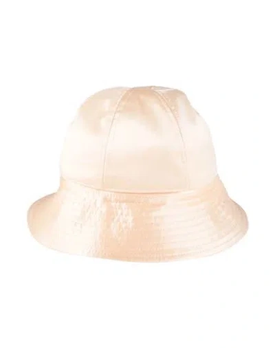 Fabiana Filippi Woman Hat Apricot Size M Cotton In Orange